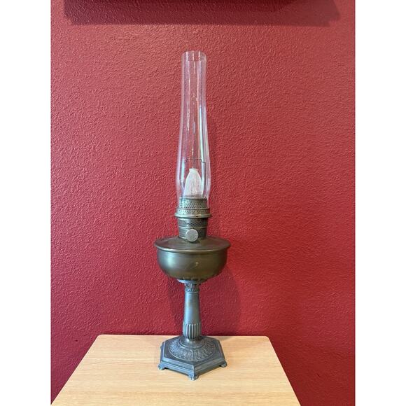 Aladdin Model B Kerosene Lantern Antique 24" Mantle Lamp Original - Picture 1 of 15